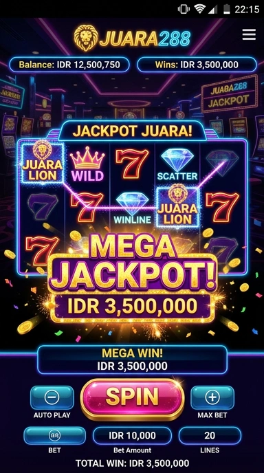 Paket APK juara288 yang aman dan terpercaya untuk diunduh.